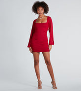 Casual Hottie Mesh Bodycon Mini Dress